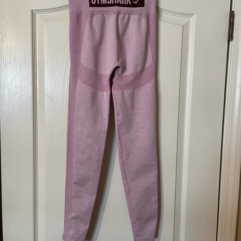 Gymshark Women’s Seamless Flex Leggings Size Small Lavender Purple Activewear - Picture 3 of 9